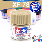 TAMIYA 81778 XF-78 WOODEN DECK TAN ACRYLIC MINI 10ML PLASTIC MODEL HOBBY ACTION FIGURE TOY PAINT VCA GUNDAM SINGAPORE